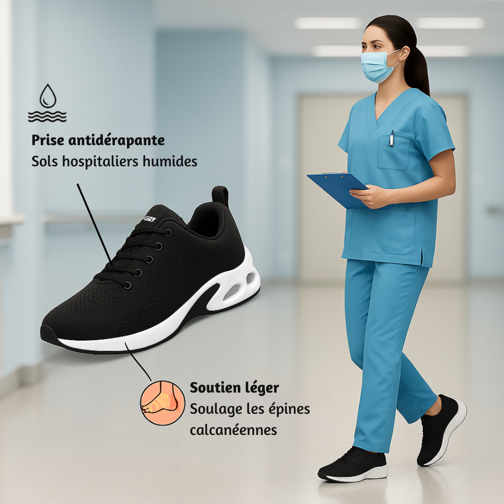 PiedLibre™ | Restez élégante et sans douleur pendant vos longues journées