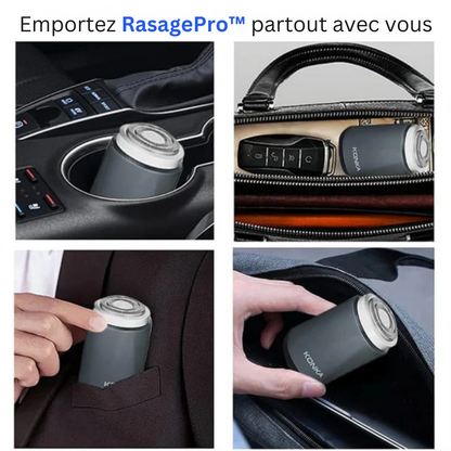 RasagePro™ | Dites adieu aux poils incarnés et au rasage imprécis, où que vous soyez