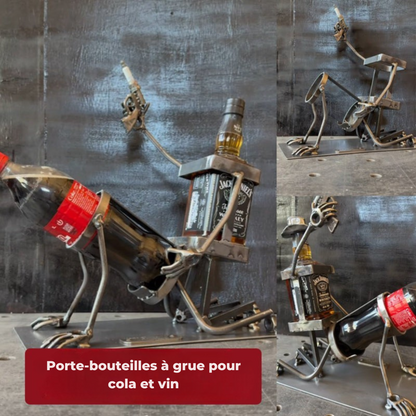 BottleMount™ | Support de bouteille en forme de crâne