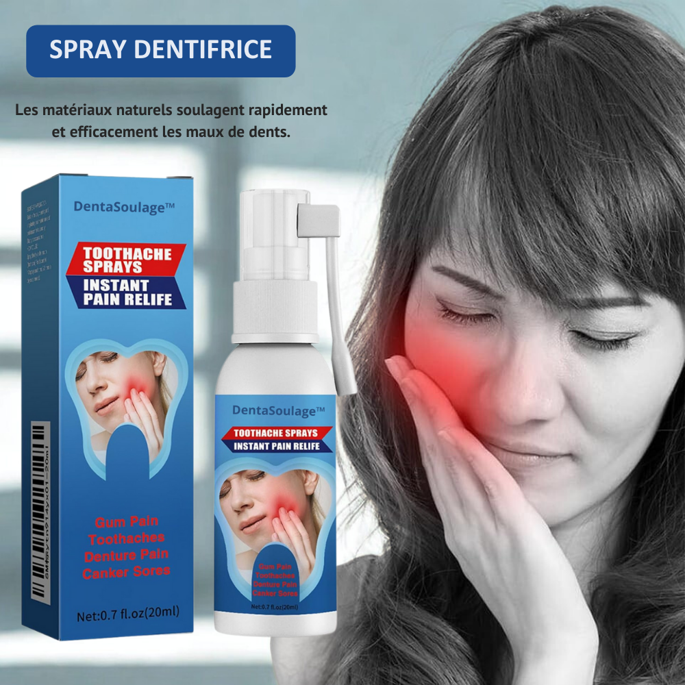 DentaSoulage™ | Soulagez la douleur et l'irritation en quelques minutes – naturellement et en toute sécurité