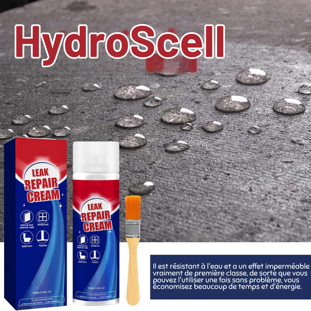 HydroScell™ | Scelle toute fuite. En un instant.