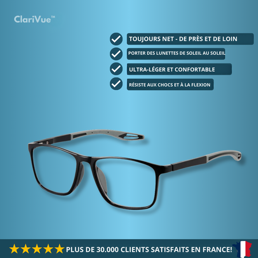 ClariVue™ – Les lunettes multifocus qui s’adaptent automatiquement à la lumière et soulagent vos yeux au quotidien