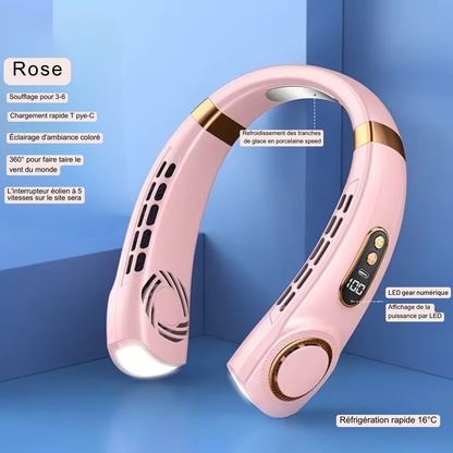 NeckBreeze™ | Le climatiseur personnel que vous emportez partout avec vous