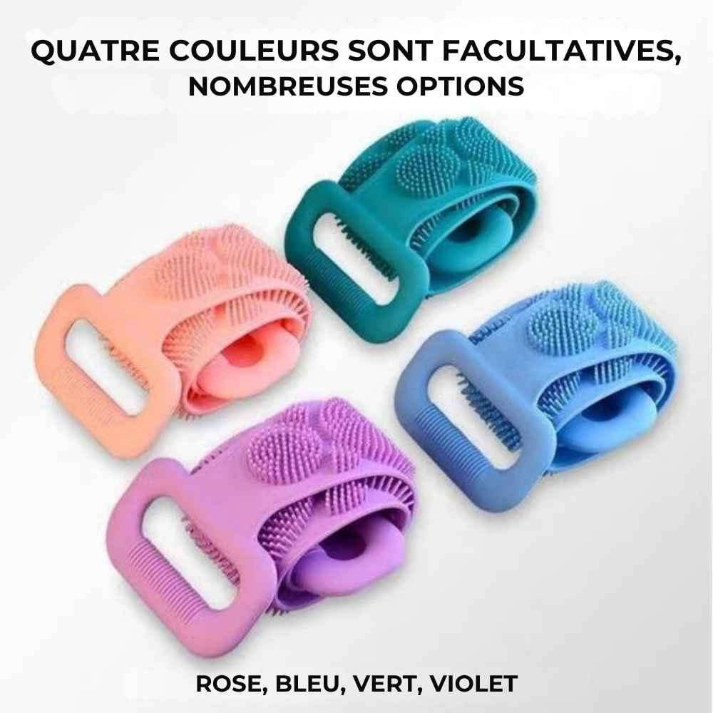 BrosseDos™ | Le moyen le plus simple de laver et masser votre dos – chaque jour