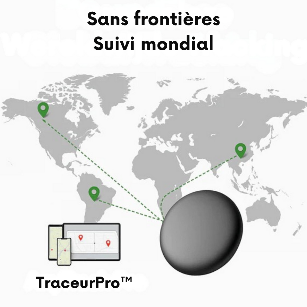TraceurPro™ | Tracker GPS compact pour voitures – sans outils, sans câbles, sans abonnement – seulement la tranquillité d'esprit 24/7