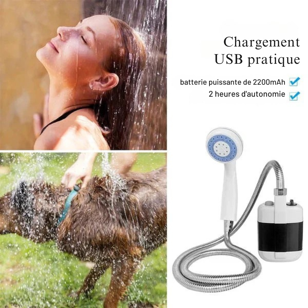 SunShower Pro™ | Pour un nettoyage facile et pratique à l'extérieur !