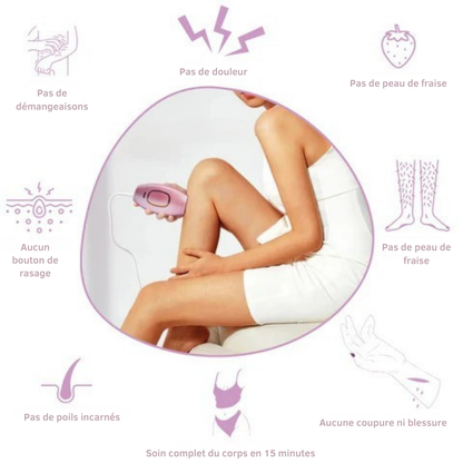 SmoothTouch IPL™ | Épilation permanente – technologie douce pour une peau lisse toute l'année