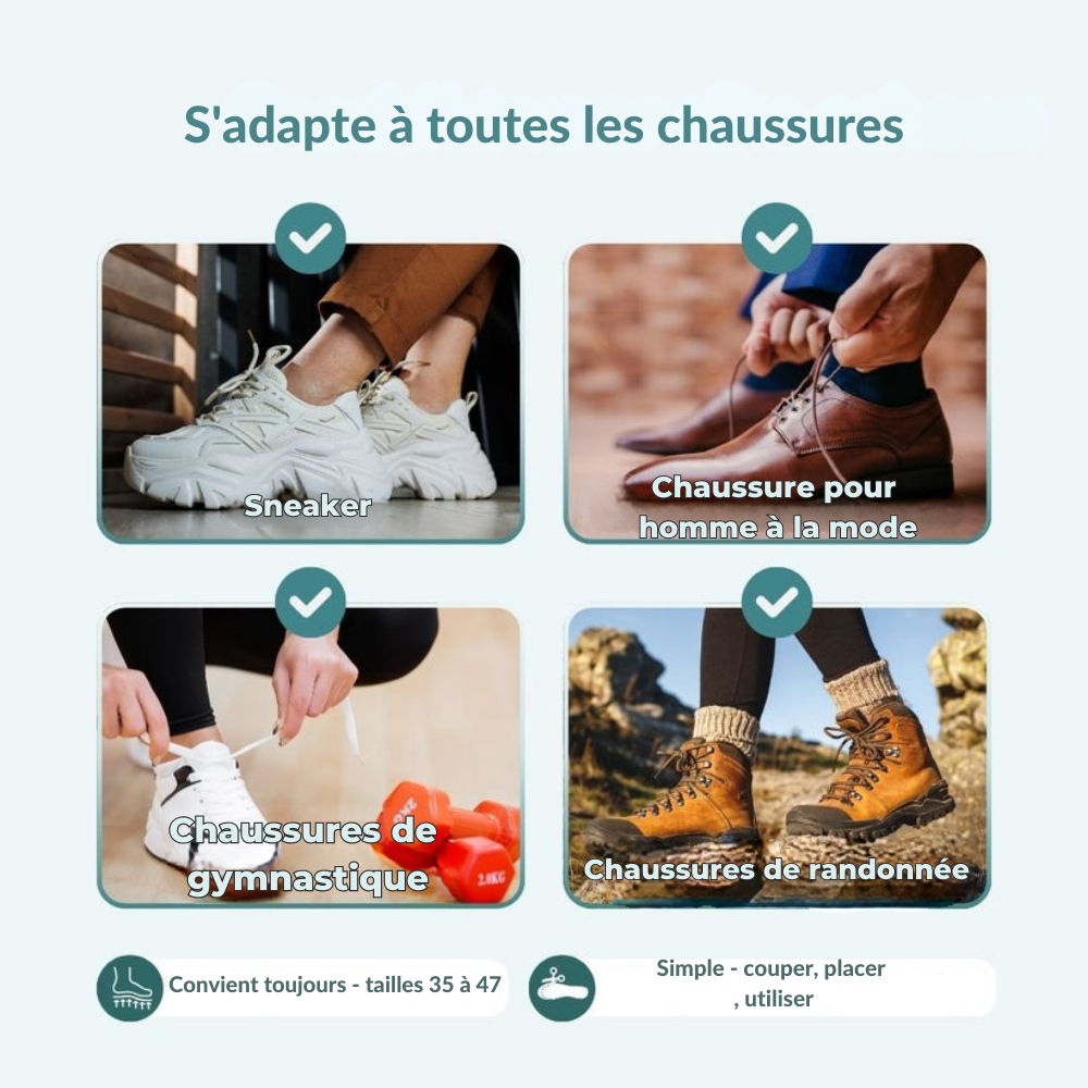 CoreSoles™ | Semelles Magnétiques