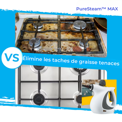 PureSteam™ MAX | Nettoyage en profondeur sans produits chimiques – prêt en quelques secondes