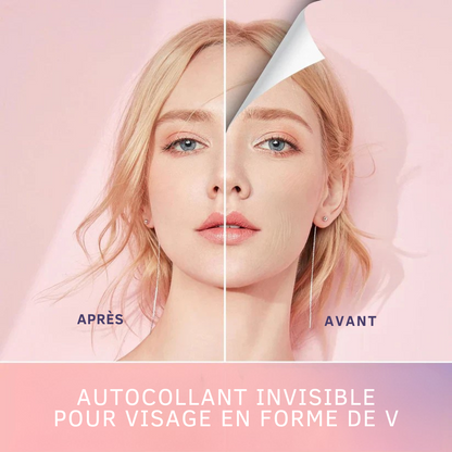 InvisiLift™ | Bandeau de lifting facial invisible – 40 pièces par paquet