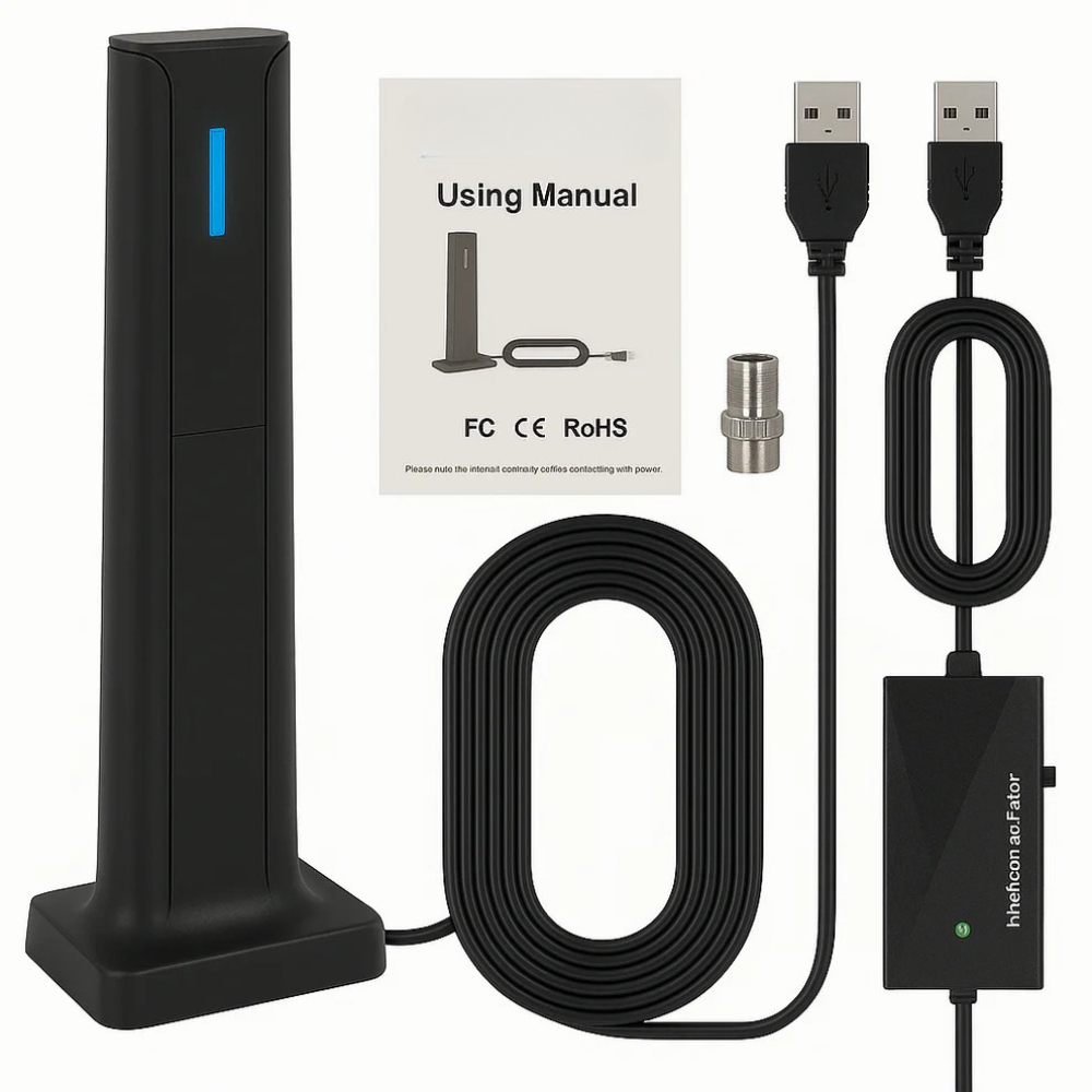 AntenneHD™ Pro – L’antenne haute performance qui capte des chaînes HD gratuites avec une clarté remarquable