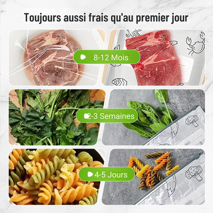 FraisPlus™ | Conservez les aliments frais plus longtemps avec des sacs réutilisables