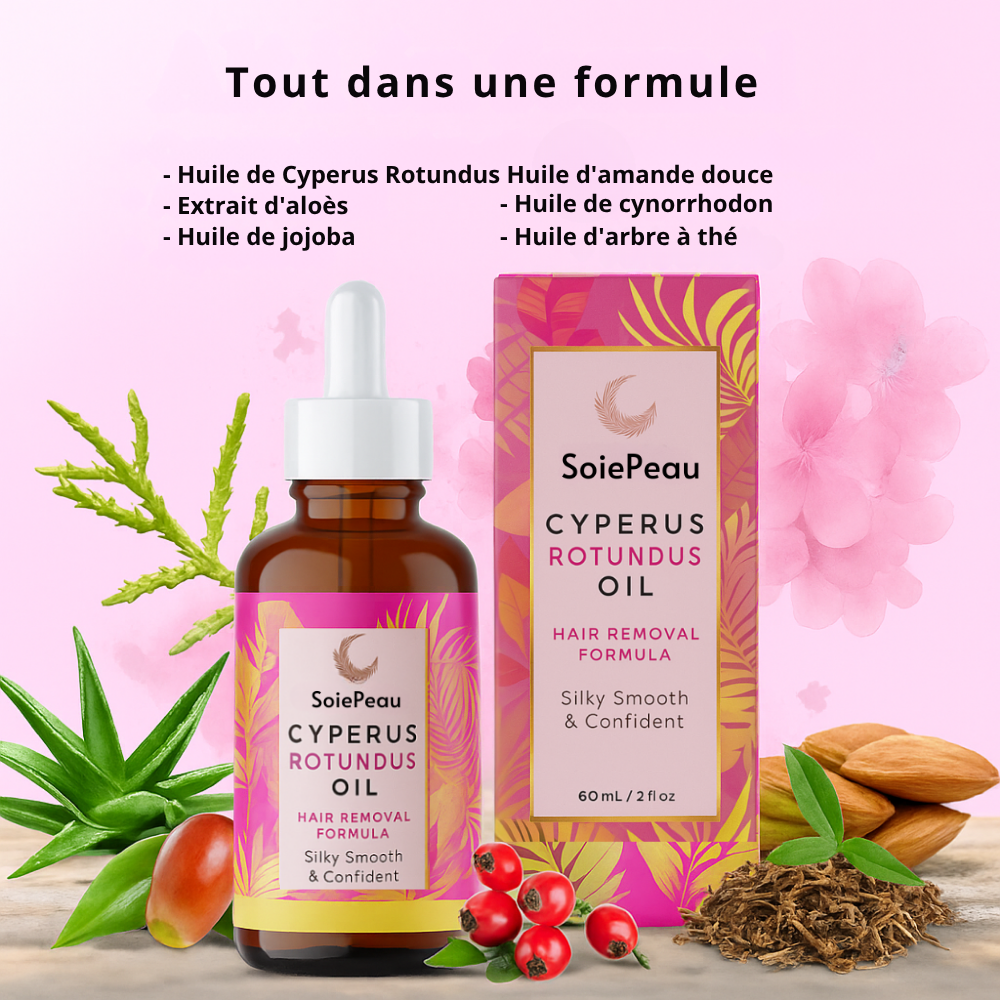 SoiePeau™ | Peau naturellement lisse sans rasoir