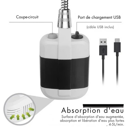 SunShower Pro™ | Pour un nettoyage facile et pratique à l'extérieur !