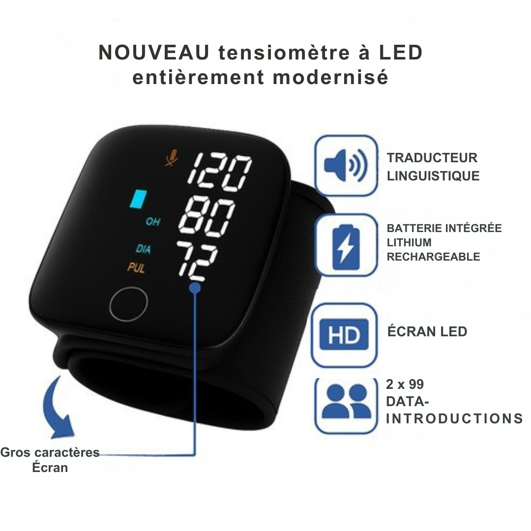 Serco™ | Tensiomètre Intelligent Clinique | Précision. Toujours et partout.