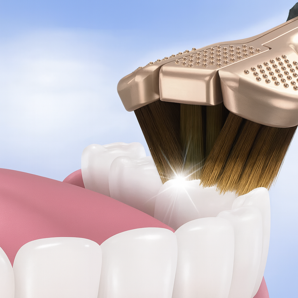 TriBrosse™ 3D | Brossez plus vite, plus proprement et plus facilement que jamais