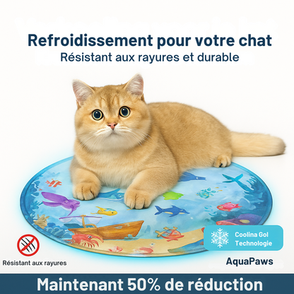 AquaPaws™ | Tapis de jeu - Divertissement rafraîchissant