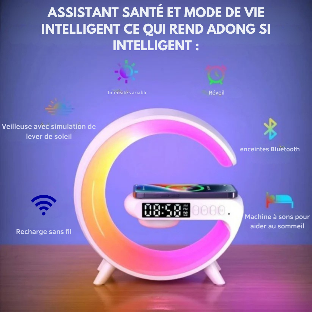 LumiSon™ | Réveillez-vous doucement avec de la lumière, de la chaleur et un meilleur départ pour la journée