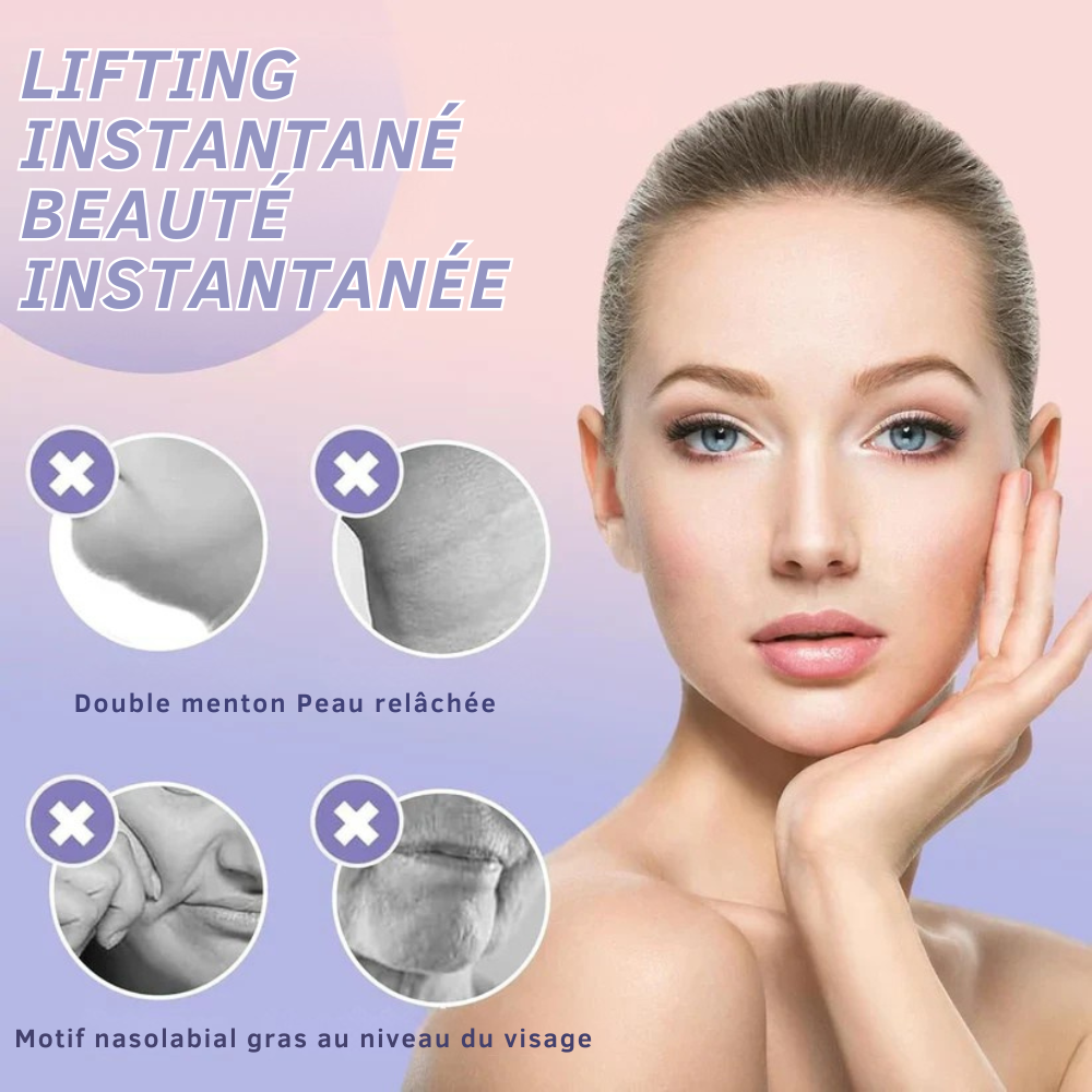 InvisiLift™ | Bandeau de lifting facial invisible – 40 pièces par paquet