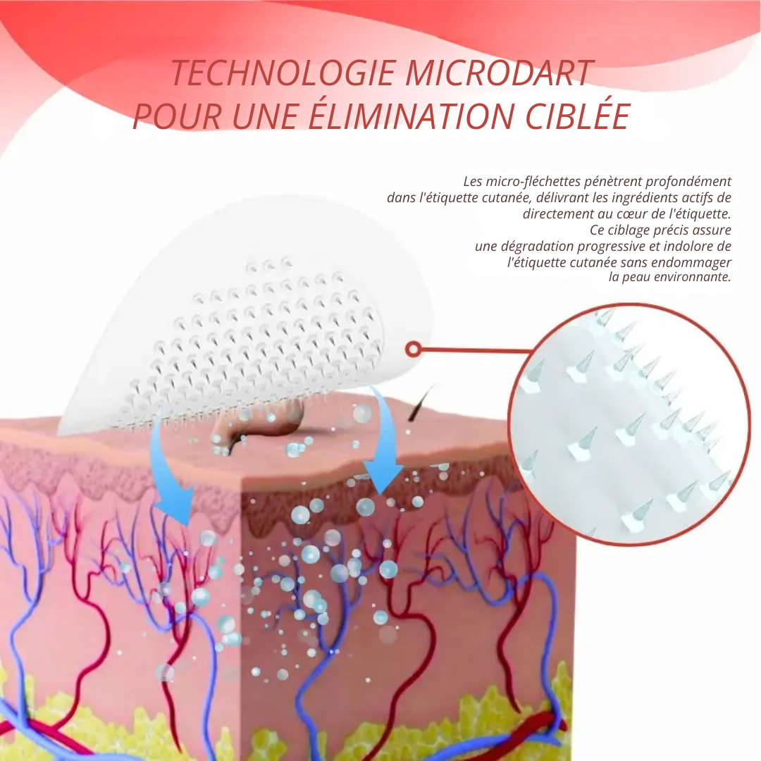 DermaPatch™ | Enlever les grains de beauté pendants sans douleur - pas de cicatrices, pas de coupures, pas de stress !