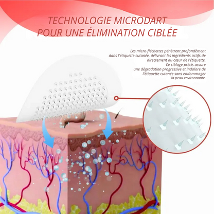 DermaPatch™ | Enlever les grains de beauté pendants sans douleur - pas de cicatrices, pas de coupures, pas de stress !