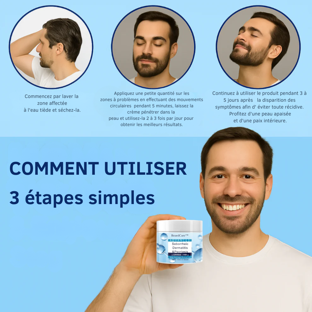 BarbeSoin™ | Ensemble de soins pour la barbe premium – Dites adieu aux démangeaisons et à l'irritation, et obtenez une barbe saine et bien entretenue