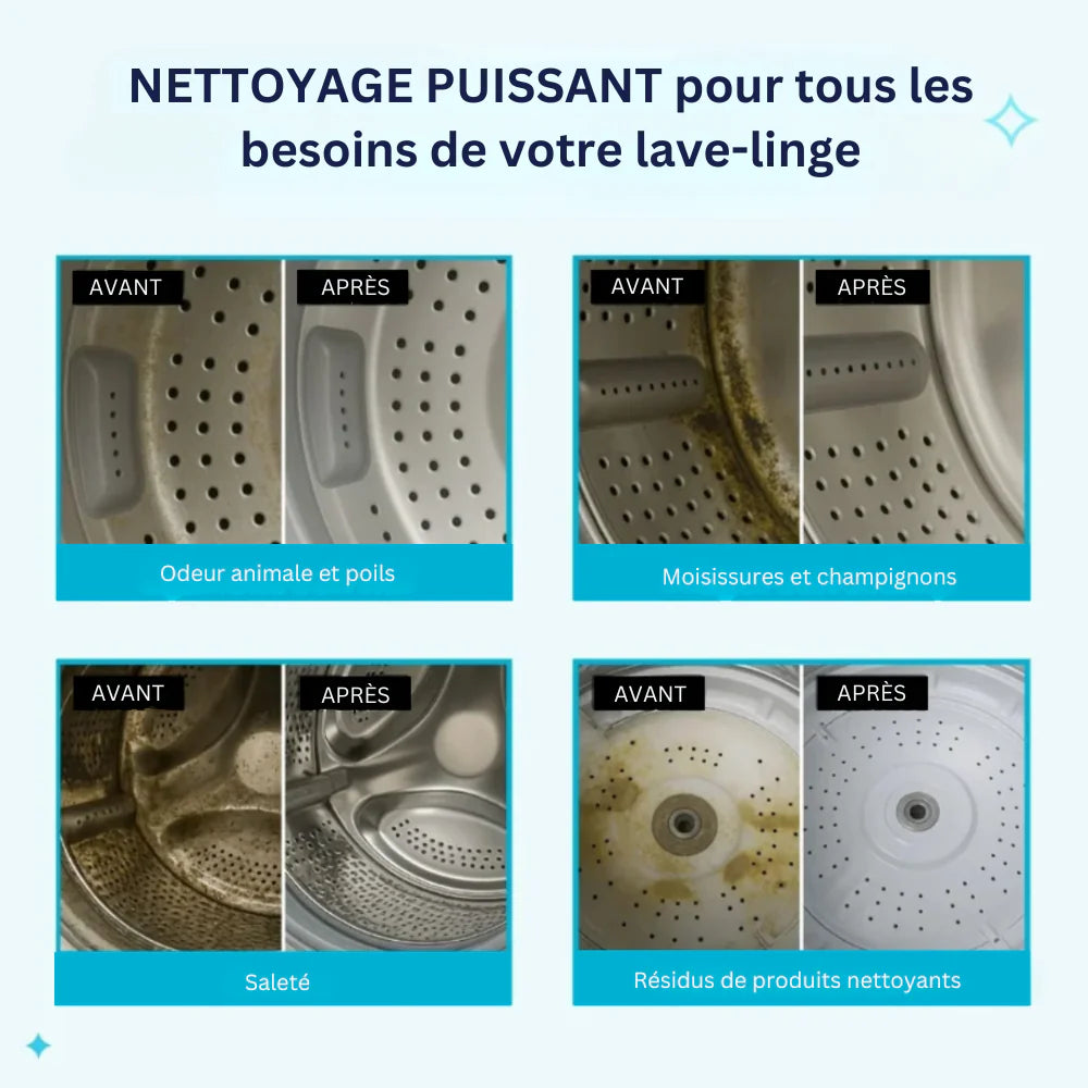 LavagePur™ | Redonnez à votre machine à laver fraîcheur, propreté et vitalité