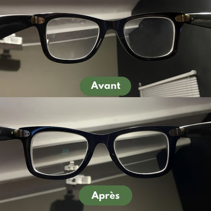 OptiClair™ – La solution ultra propre qui redonne une clarté parfaite à vos lunettes