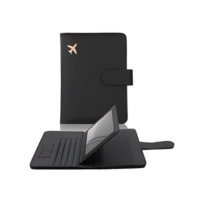 TravelMate™ | Le porte-passeport ultime pour un voyage sûr et confortable