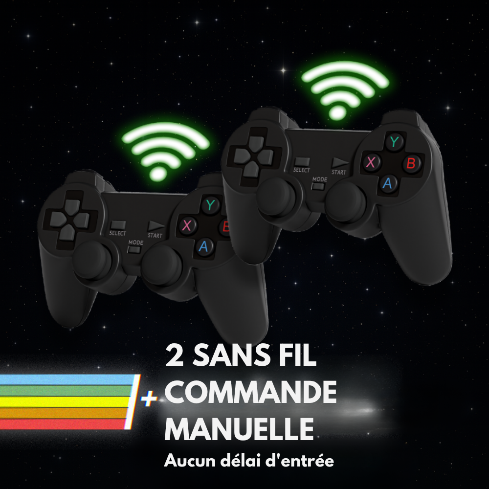 GameWave™ G11 Pro | Console avec plus de 100 000 jeux rétro pour toute la famille