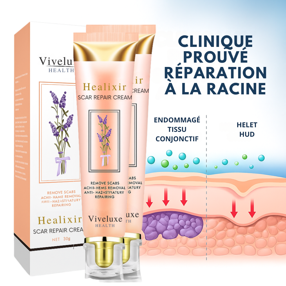 Healixir™ | Réducteur de cicatrices naturellement en quelques jours