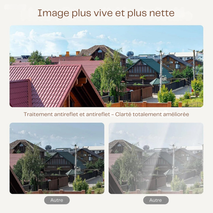 GardeVue™ | Caméra intérieure discrète qui protège votre maison – sans perçage
