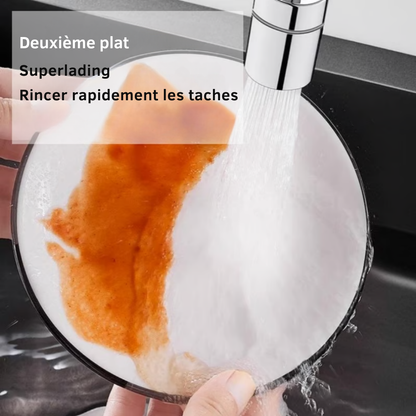 FlexiFlow™ | Rallonge de robinet 360° – flux d’eau flexible et pratique pour tout évier