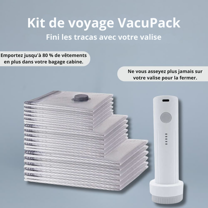 VacuPack™ | Emballez plus intelligemment et gagnez beaucoup plus de place