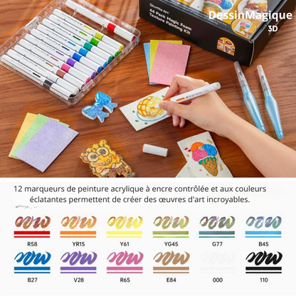 DessinMagique™ 3D | Un jeu créatif qui sort du papier