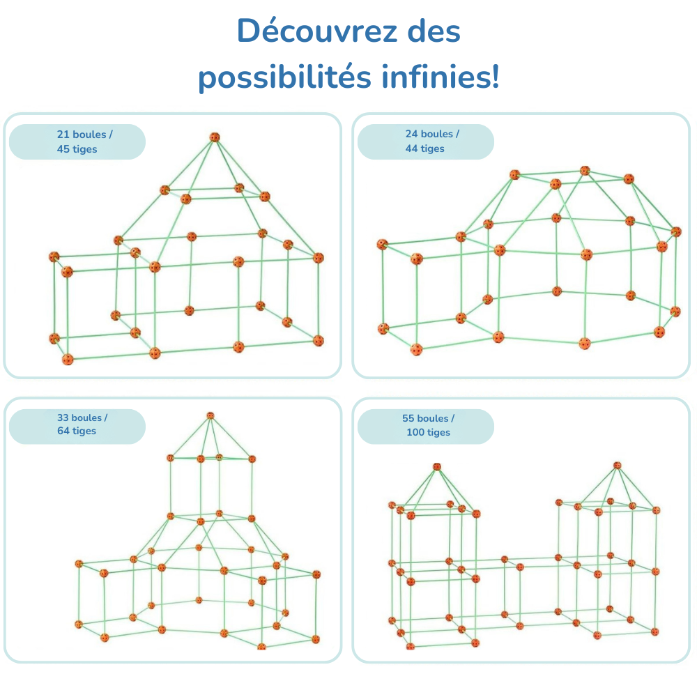 ChâteauMagique™ | Construisez votre propre univers d'aventure à la maison