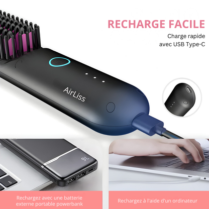 AirLiss™ | Obtenez des cheveux magnifiques de salon en quelques minutes chaque jour