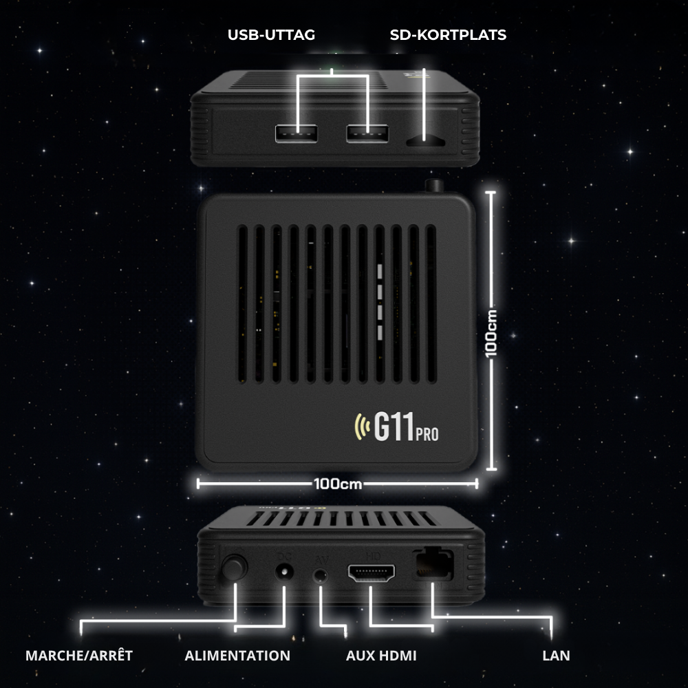 GameWave™ G11 Pro | Console avec plus de 100 000 jeux rétro pour toute la famille