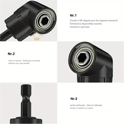 AngleDrive™ Pro | Des angles intelligents qui vous donnent la liberté pour chaque projet