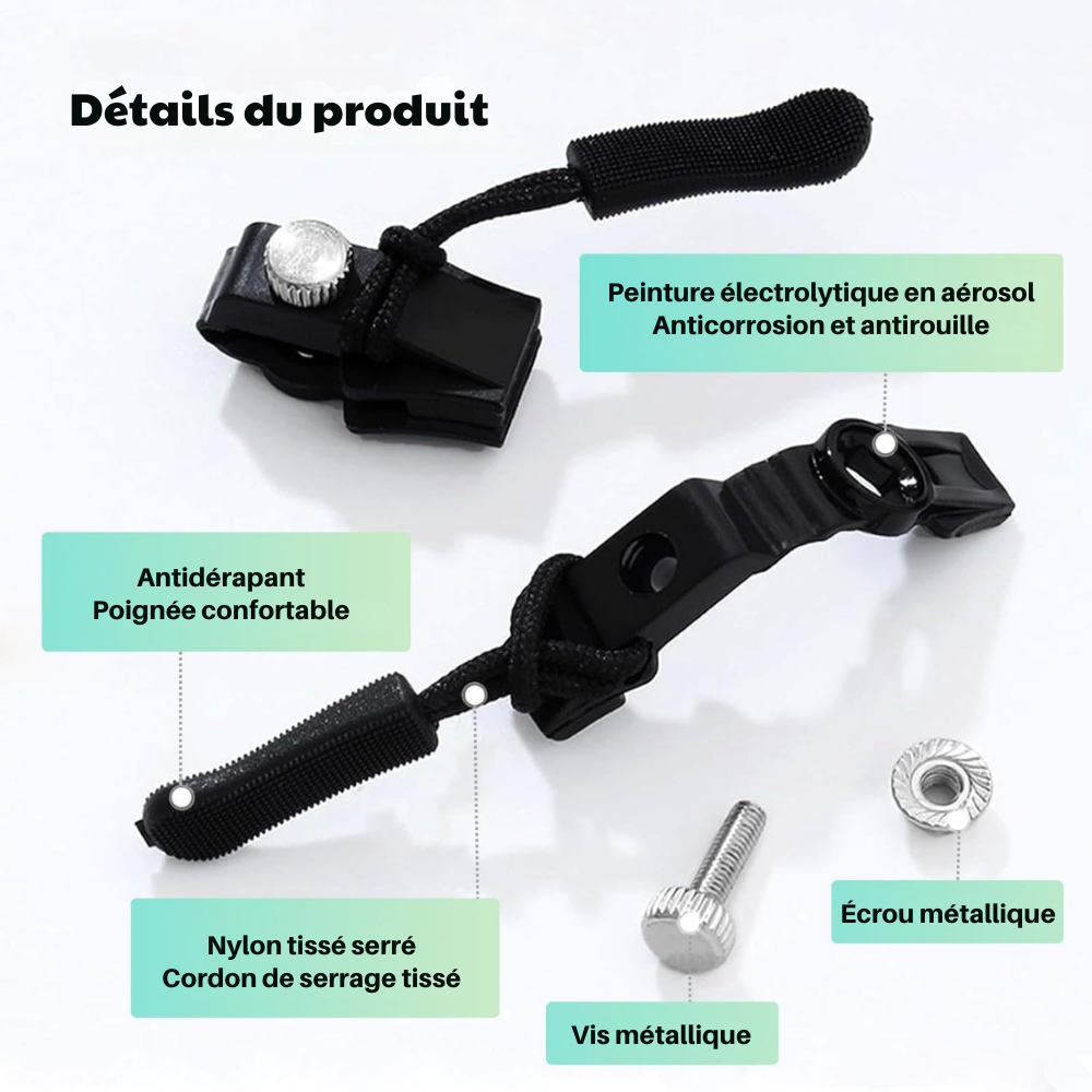 ZipFacile™ – Réparez vos fermetures éclair en quelques minutes, sans couture