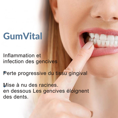 GumVital™ | Amélioration visible des gencives à 93% !