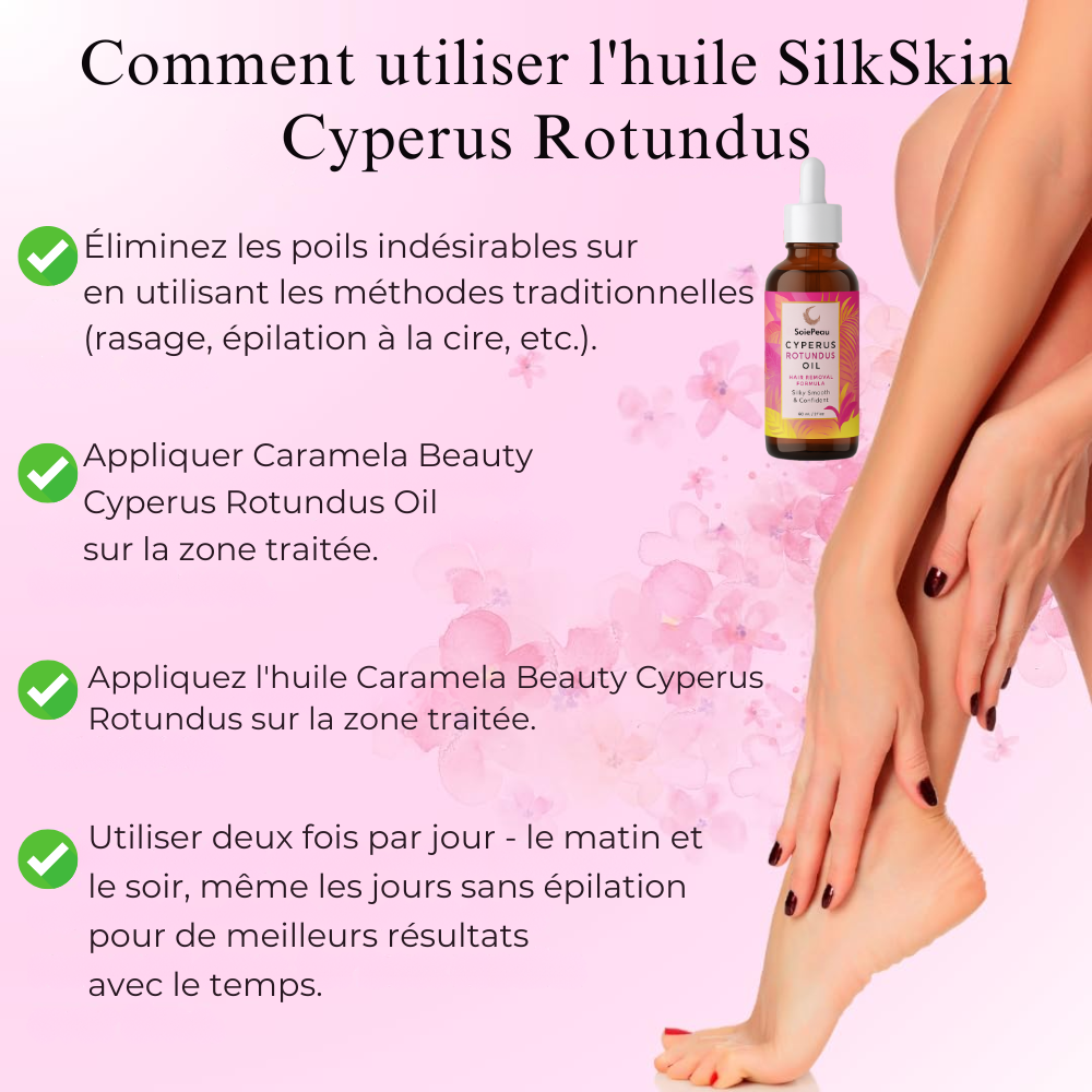 SoiePeau™ | Peau naturellement lisse sans rasoir