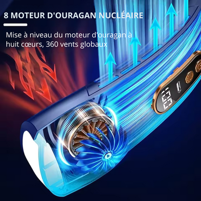 NeckBreeze™ | Le climatiseur personnel que vous emportez partout avec vous