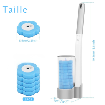 SaniBrosse™ – La brosse WC ultra hygiénique qui élimine les bactéries au lieu de les étaler