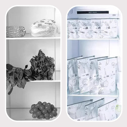 FraisPlus™ | Conservez les aliments frais plus longtemps avec des sacs réutilisables