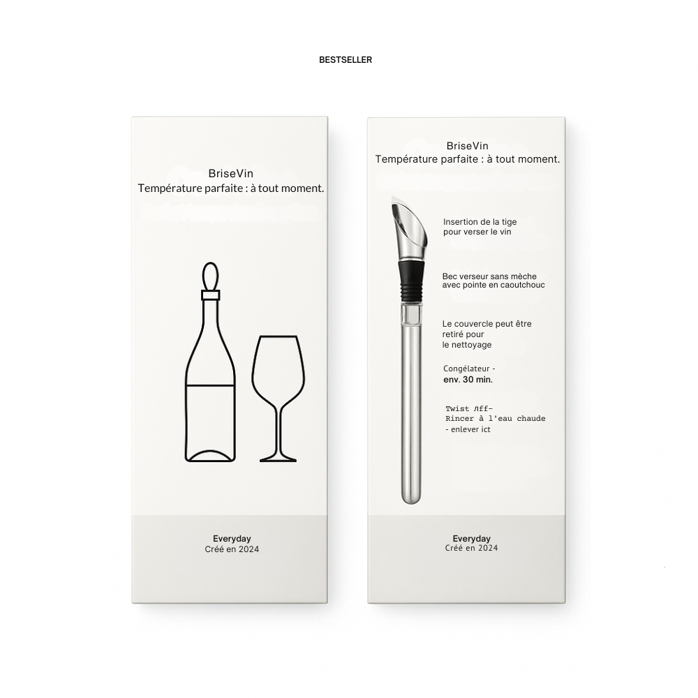 BriseVin™ | Température de service parfaite. À chaque fois.