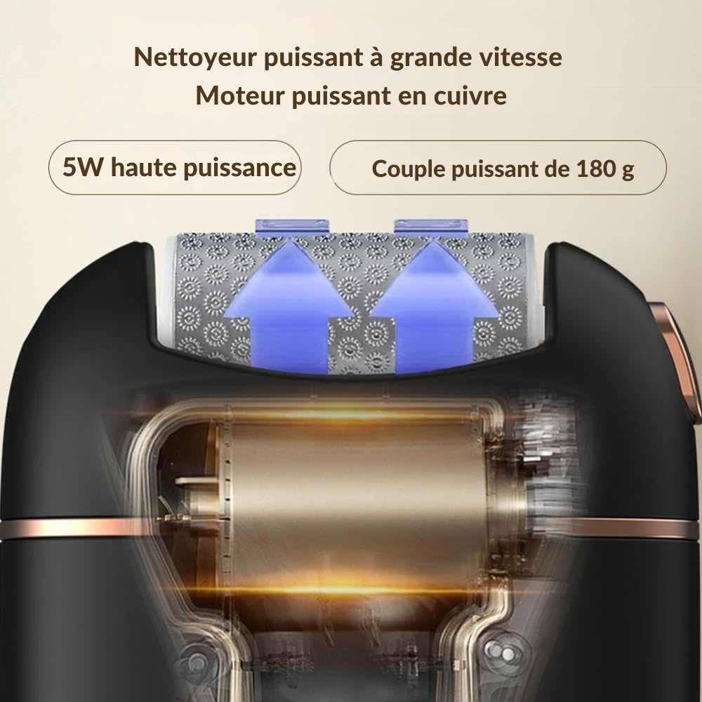 SilkSole™ | Élimination électrique de la peau dure pour des pieds lisses