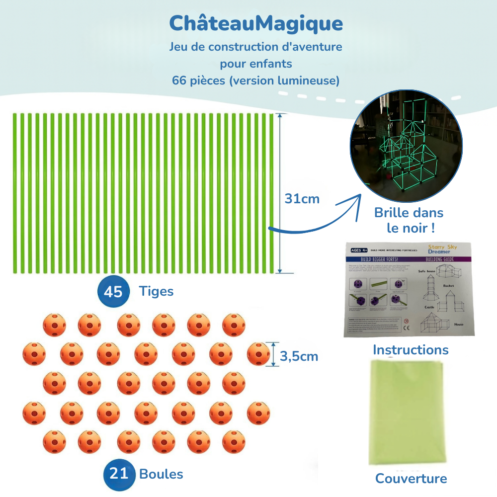 ChâteauMagique™ | Construisez votre propre univers d'aventure à la maison