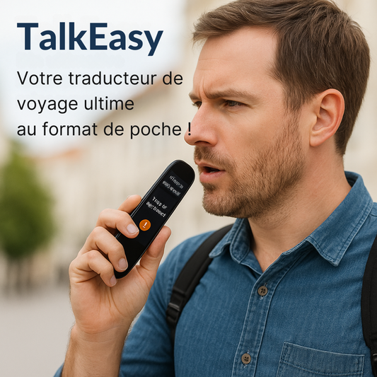 TalkEasy™ | Votre traducteur de voyage ultime en taille de poche !