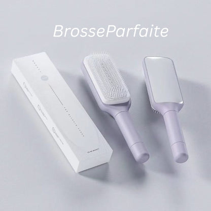 BrosseParfaite™ | Brosse à cheveux auto-nettoyante pour un soin des cheveux sans effort